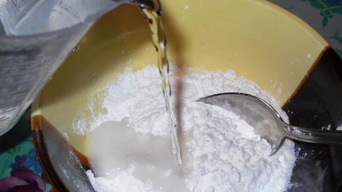 клюквенный кисель