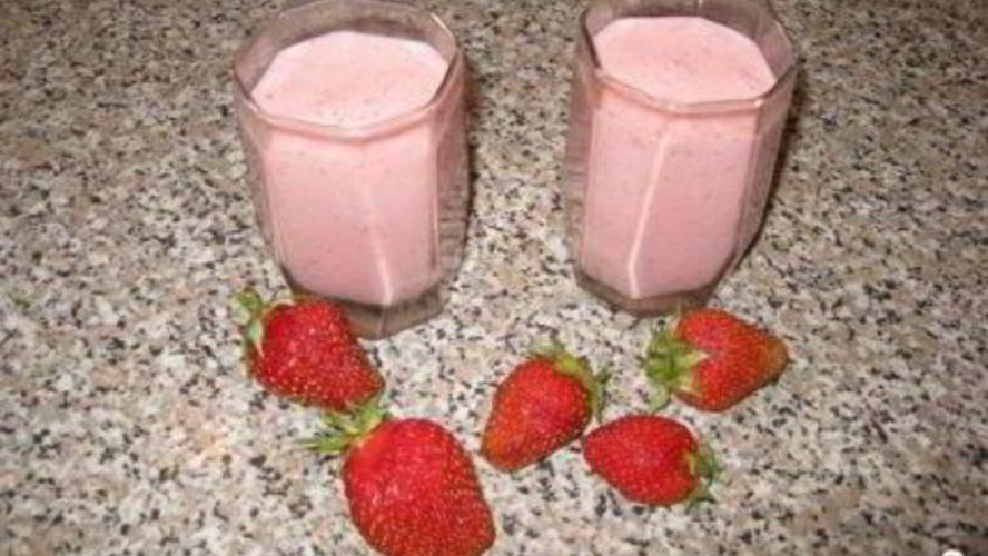 Рецепт клубничного коктейля