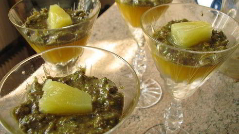 апельсиновый капучино