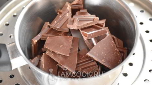 горячий шоколад с кофе