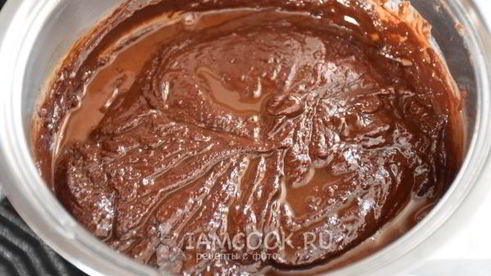 горячий шоколад с кофе