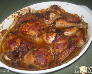 Израильский кофейный цыпленок