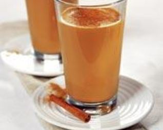 Кофе латте с корицей