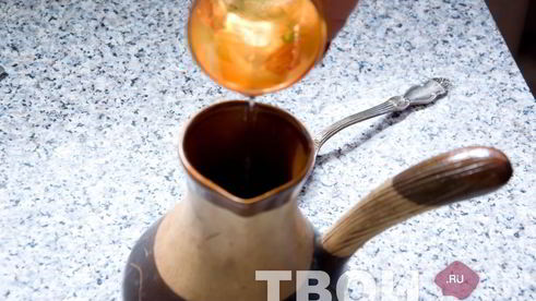 кофе с коньяком