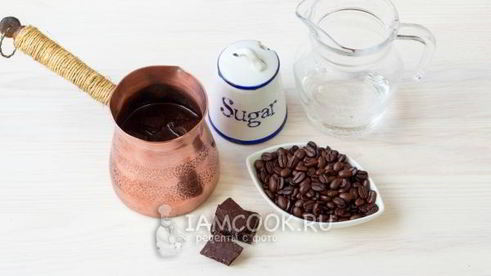 кофе с мороженым