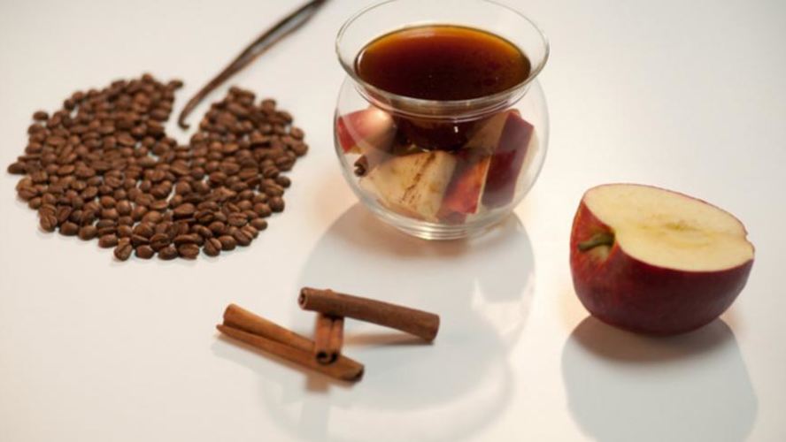 Рецепт кофе с яблоком