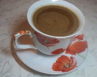 Кофе Сказка с черным шоколадом и сливками