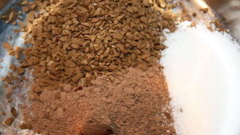 ледяной кофе в жаркий день