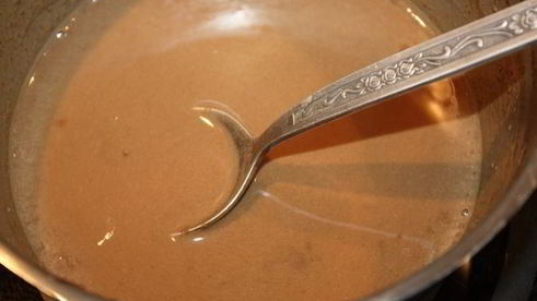 ледяной кофе в жаркий день