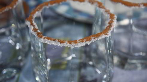 ледяной кофе в жаркий день