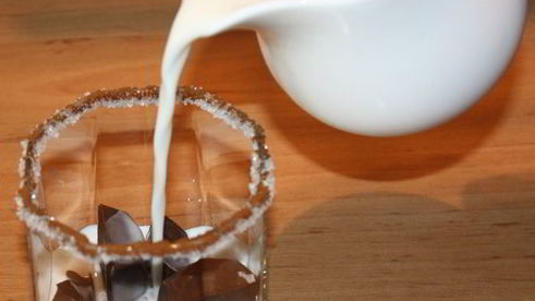 ледяной кофе в жаркий день