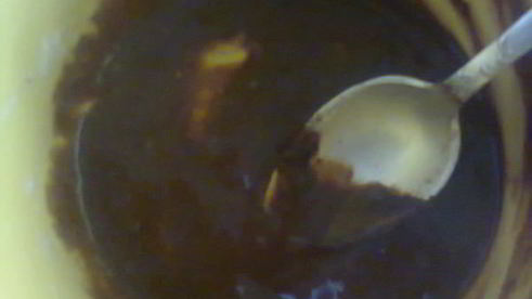 мацони с растворимым кофе