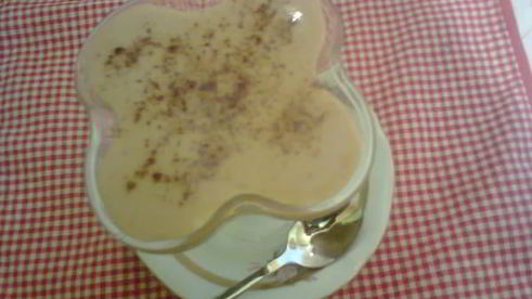 мацони с растворимым кофе