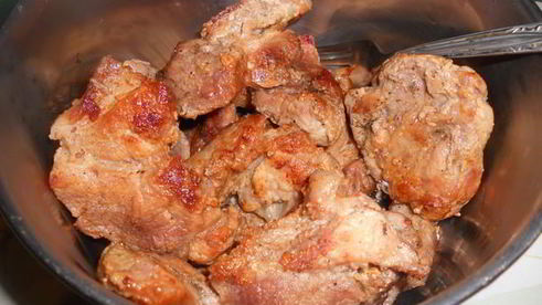 мясо в кофейном соусе