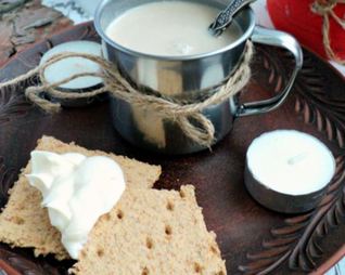 Пикантный кофе с плавленым сыром