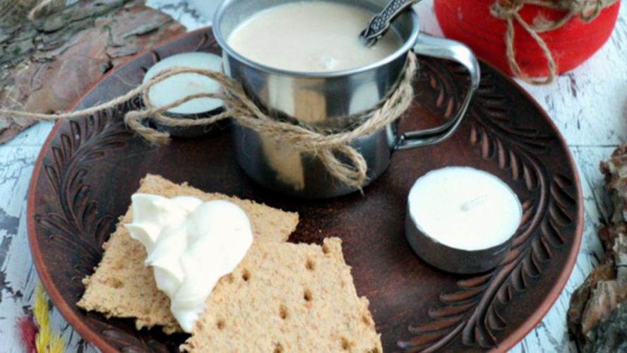 Рецепт пикантного кофе с плавленым сыром