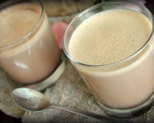 Шоколадный латте с ароматом ванили