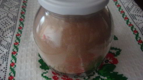 смесь порошка капучино