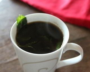 Ванильно-мятный кофе