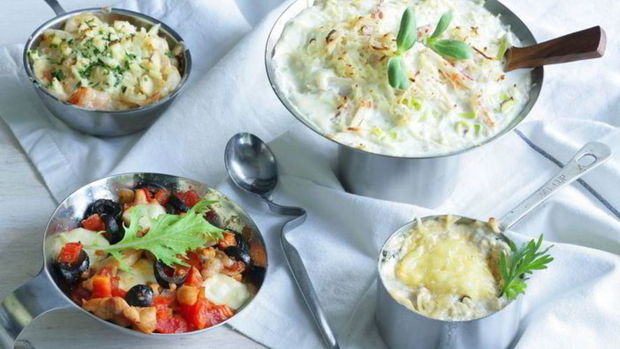 Рецепт кокота из морского коктейля