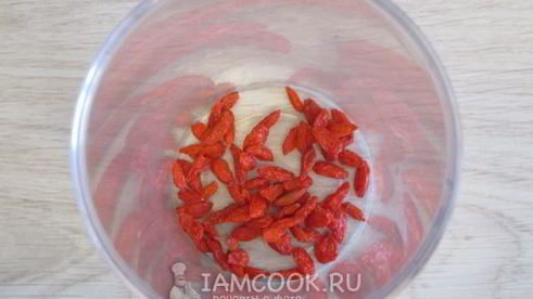 коктейль белковый с годжи