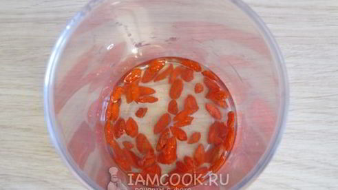 коктейль белковый с годжи