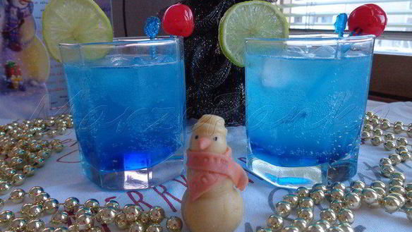 Рецепт Коктейля Голубая лагуна