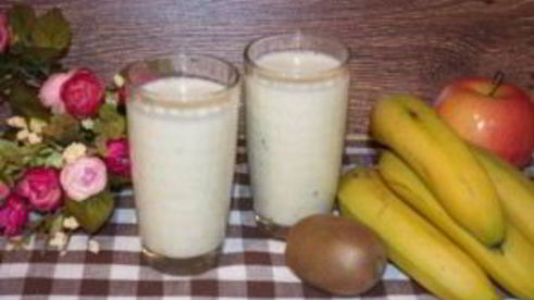 коктейль из киви и банана