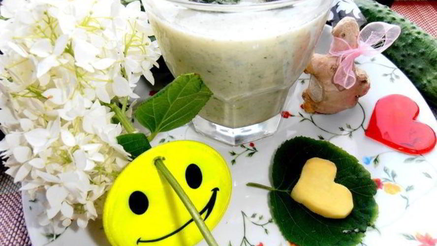 Рецепт коктейля огуречно-мятная свежесть