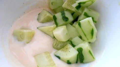 коктейль огуречно-мятная свежесть