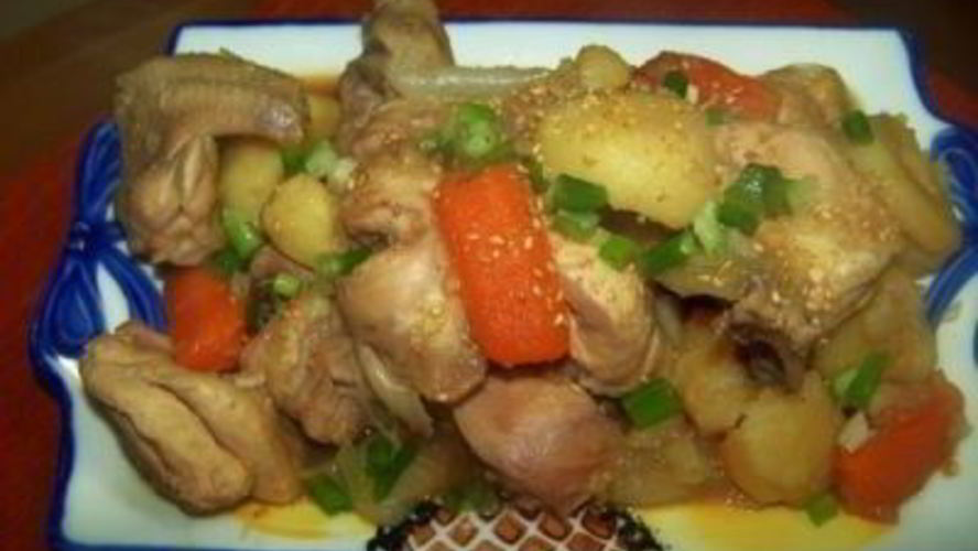 Рецепт курицы в соевом соусе с кленовым сиропом