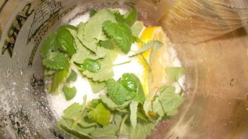 мятный лимонад