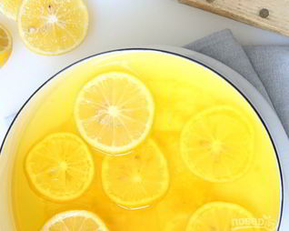 Лимонный напиток