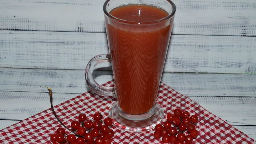 Рецепт морса из калины