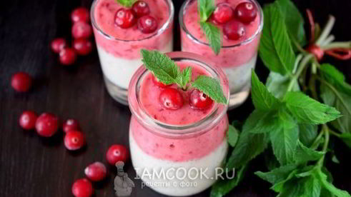 ананасово-клюквенный смузи