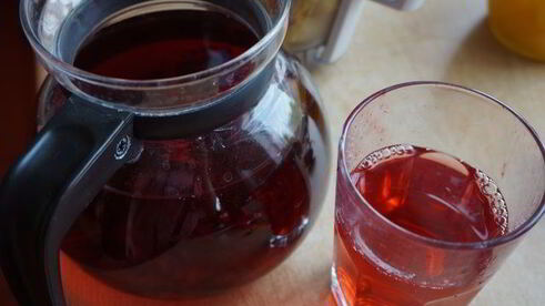 ананасово-ягодный смузи