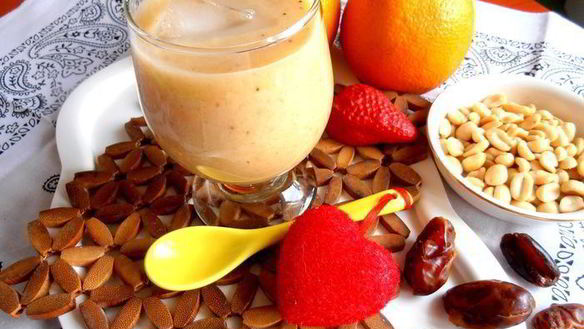 Рецепт Бананового смузи с карамельным вкусом