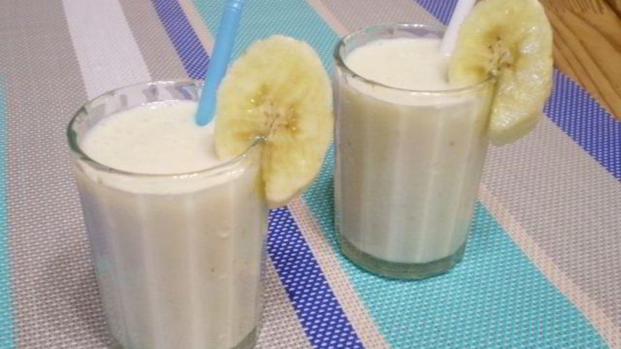 Рецепт бананового смузи