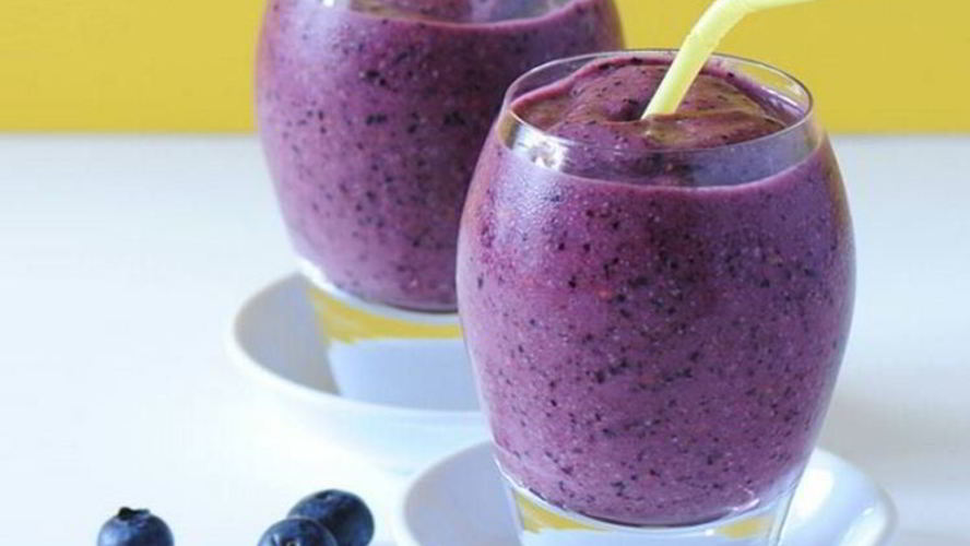 Рецепт чернично-грушевого смузи