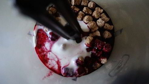 черничный смузи