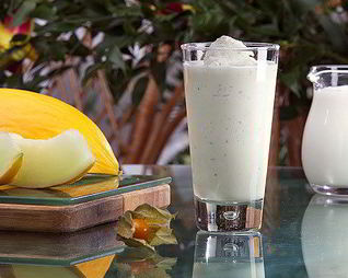 Дынно-мятный смузи