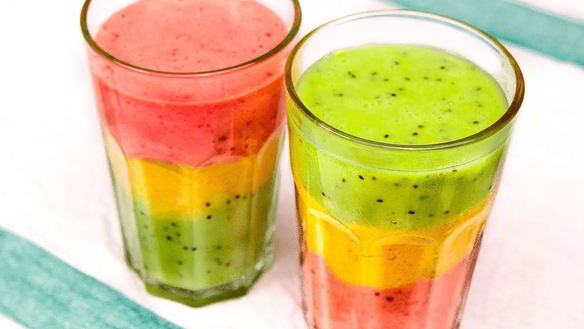 Рецепт Фруктово-ягодного смузи