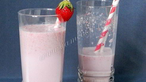 фруктовый смузи с овсянкой