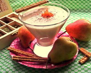 Грушевый смузи с морковью