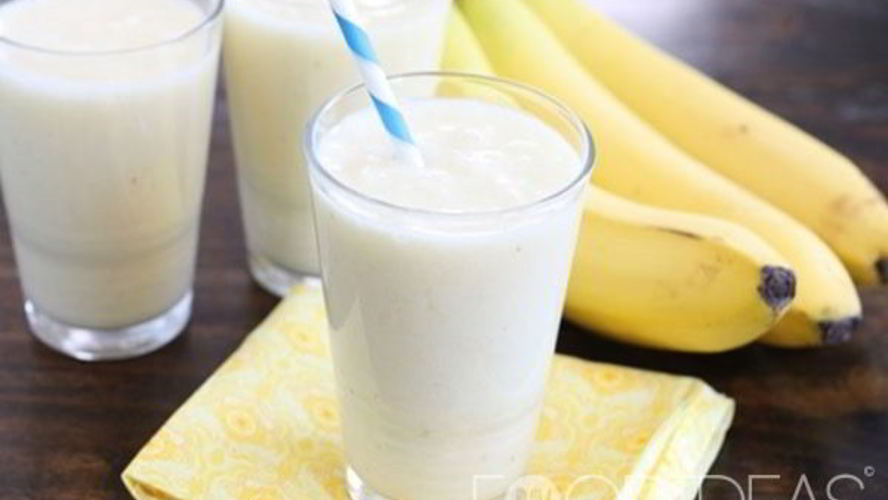 Рецепт кокосово-бананового смузи