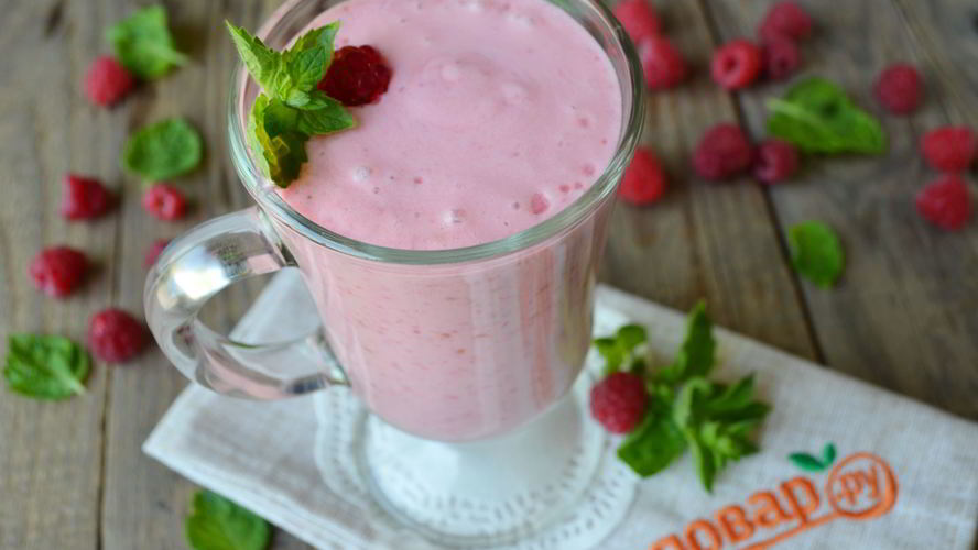 Рецепт малинового смузи вкус лета