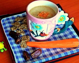 Морковно-ореховый смузи