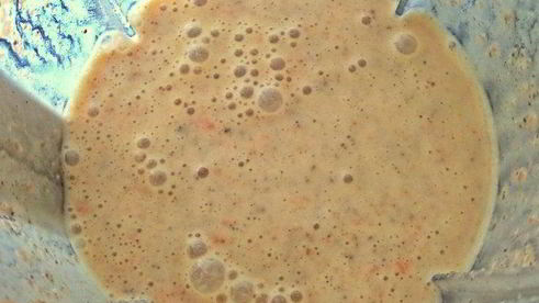 морковно-ореховый смузи