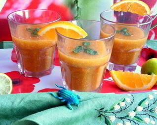 Оранжевый смузи