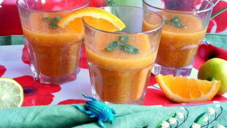 Рецепт оранжевого смузи